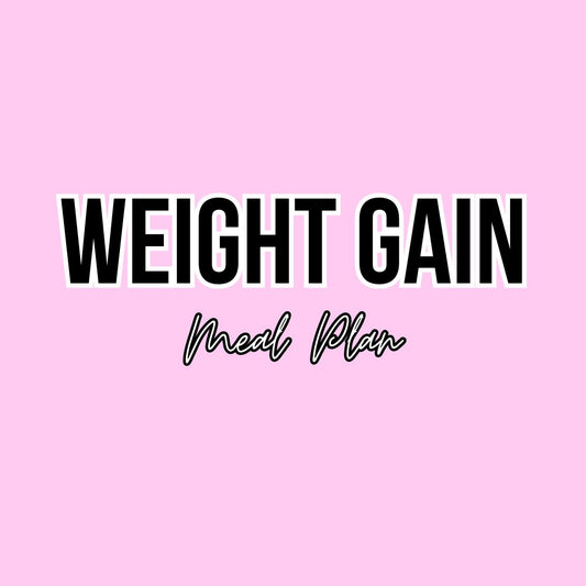 Weight Gain Meal Plan