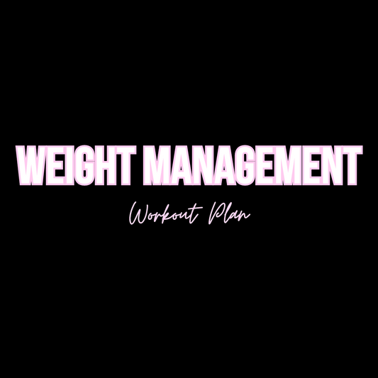 Weight Management Workout Plan